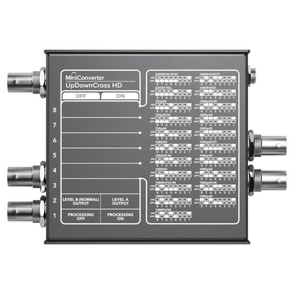 Blackmagic Mini Converter - UpDownCross HD