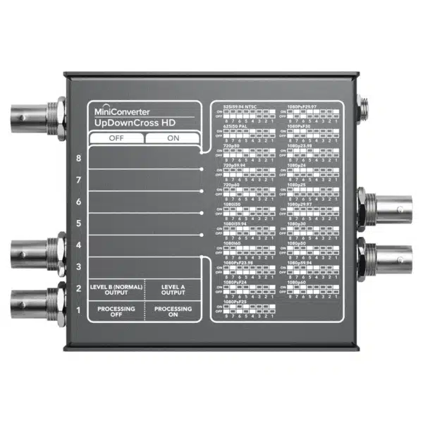 Blackmagic Mini Converter - UpDownCross HD