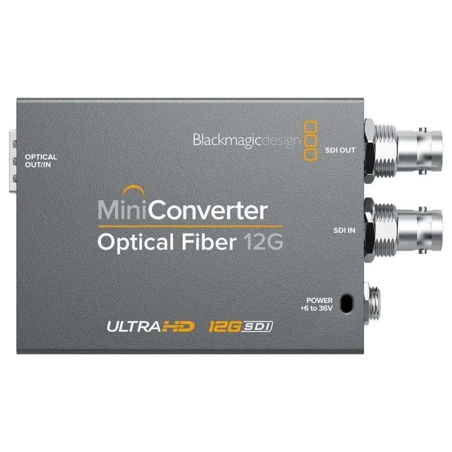 Blackmagic Mini Converter - Optical Fiber 12G