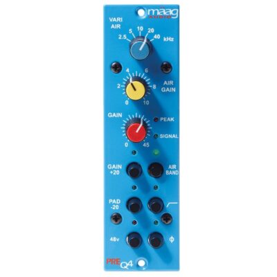 mäag PREQ4® Mic Preamp w/AIR BAND® 1 Channel (500 Series)