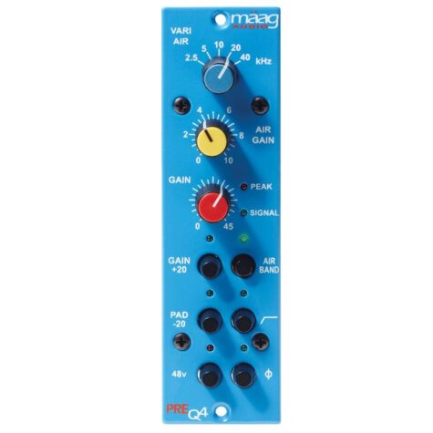 mäag PREQ4® Mic Preamp w/AIR BAND® 1 Channel (500 Series)