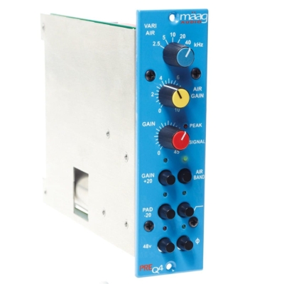 mäag PREQ4® Mic Preamp w/AIR BAND® 1 Channel (500 Series)