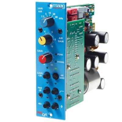 mäag PREQ4® Mic Preamp w/AIR BAND® 1 Channel (500 Series)