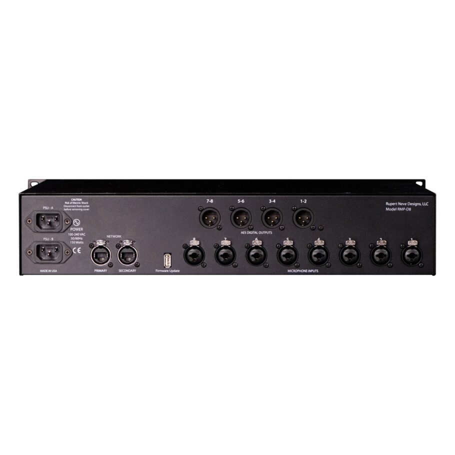 Rupert Neve RMP-8 - 8-Channel Remote Control Dante Mic Pre - Image 2