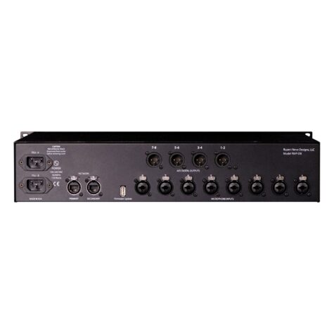 Rupert Neve RMP-8 - 8-Channel Remote Control Dante Mic Pre
