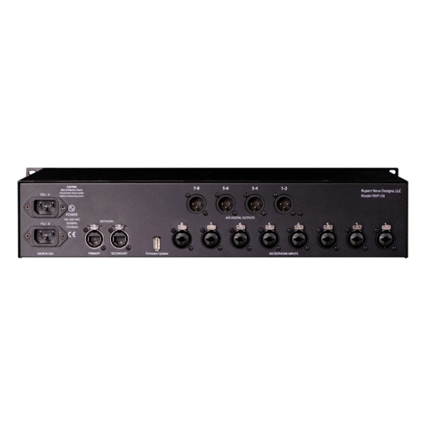 Rupert Neve RMP-8 - 8-Channel Remote Control Dante Mic Pre