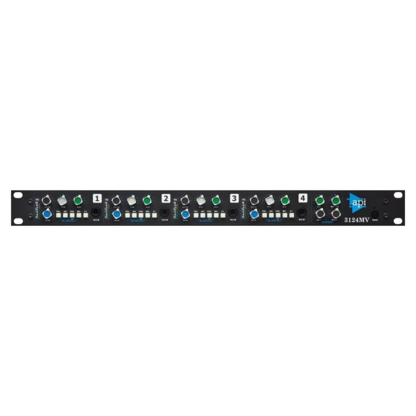 API 3124MV Discrete 4-Channel Mic/Line Pre w/ Stereo Mixer
