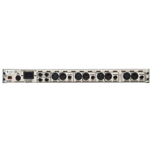 API 3124MV Discrete 4-Channel Mic/Line Pre w/ Stereo Mixer