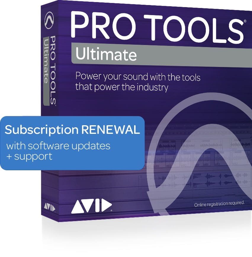 Pro Tools Ultimate 1års Subscription RENEWAL Cyber Farm