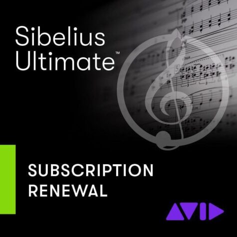 Sibelius Ultimate Education Annual Subscription Renewal