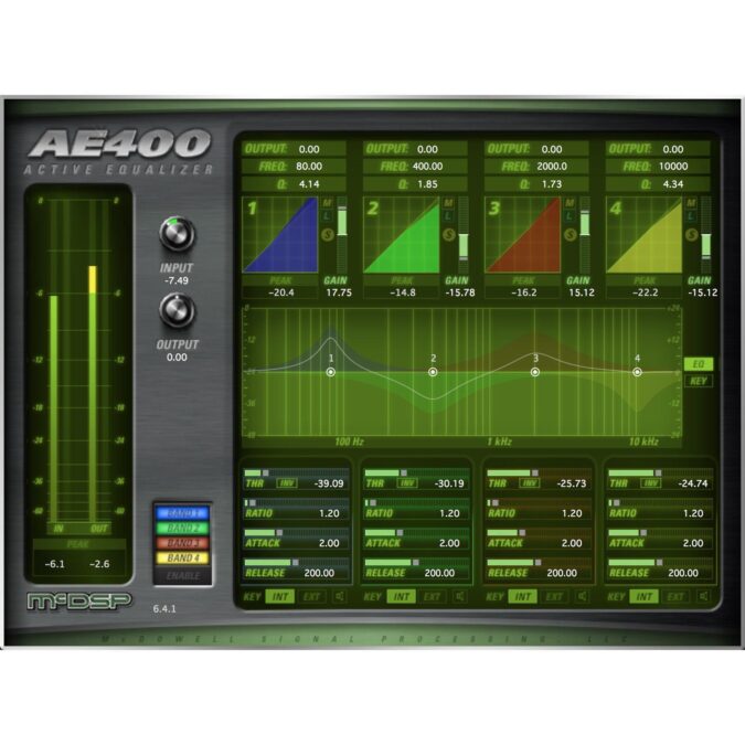 McDSP AE400 Active EQ HD v.7