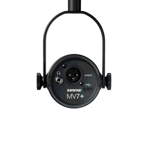 Shure MV7+ Podcast microphone