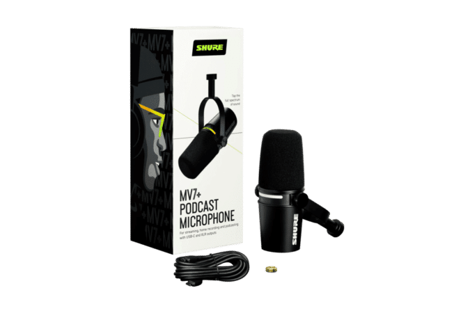 Shure MV7+ Podcast microphone - Image 3