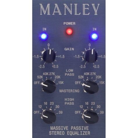 Manley Massive Passive Stereo Tube EQ Mastering Version