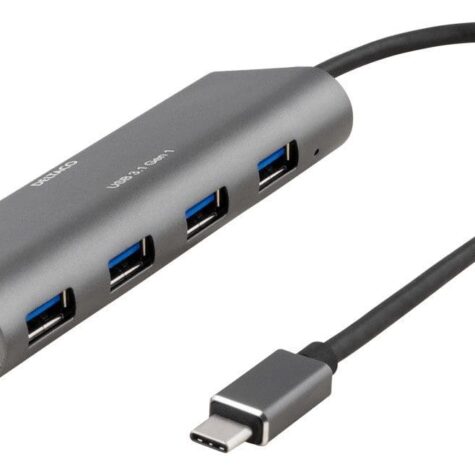 Deltaco USB 3.1 Hub USB-C