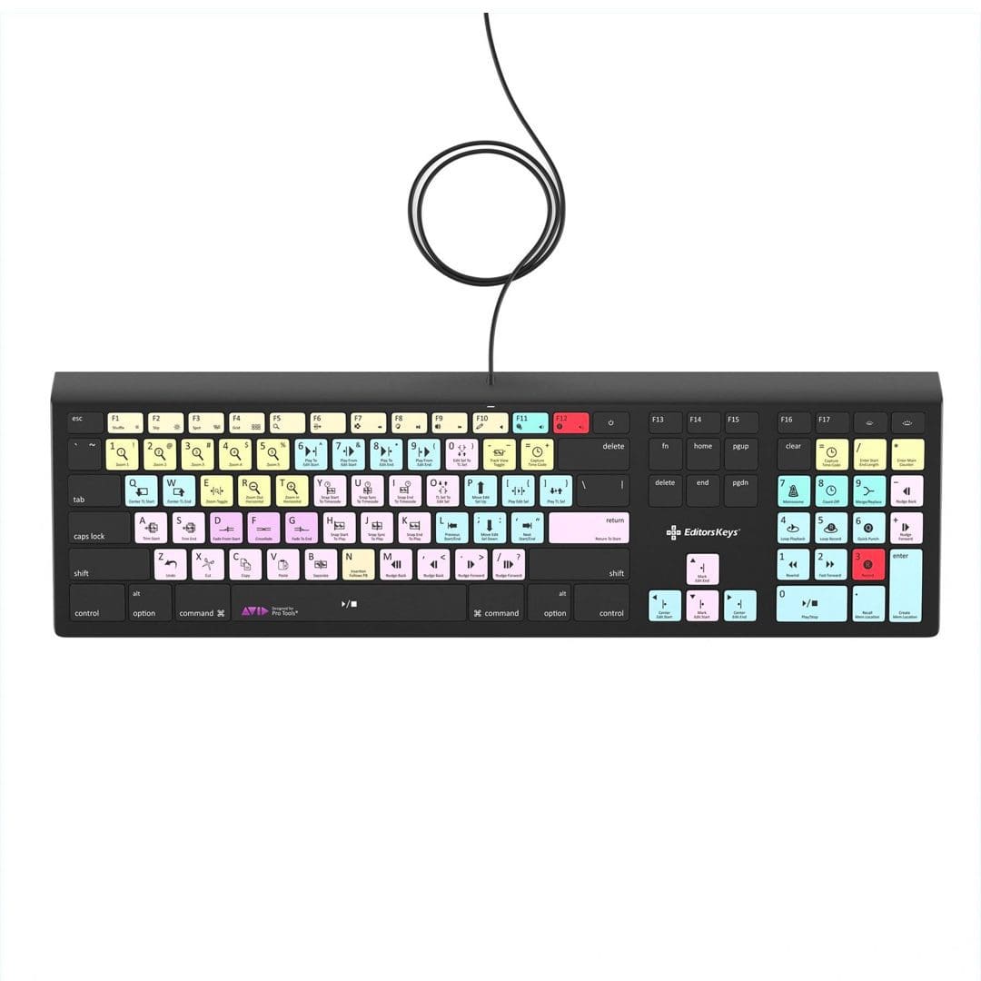 Editors Keys Pro Tools Keyboard Backlit Mac Cyber ​​Farm