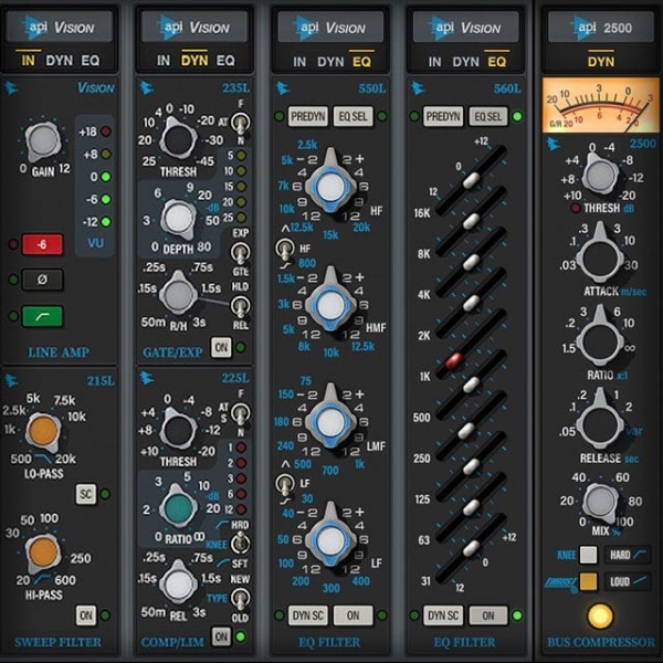 UAD LUNA API Vision Console Emulation Bundle