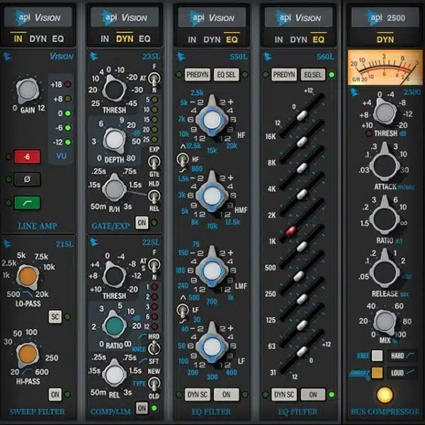 UAD LUNA API Vision Console Emulation Bundle