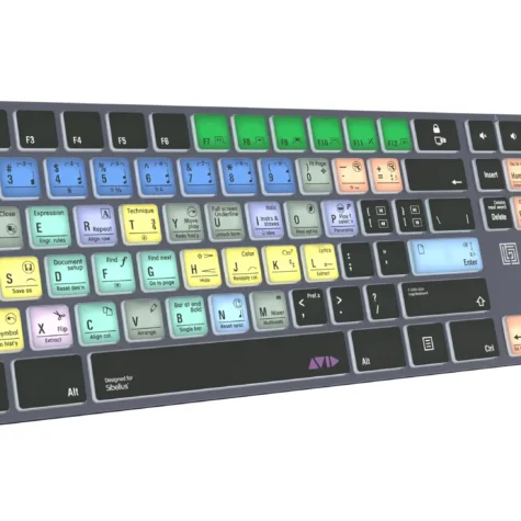 Logickeyboard Avid Sibelius TITAN Wireless Backlit Keyboard - Windows
