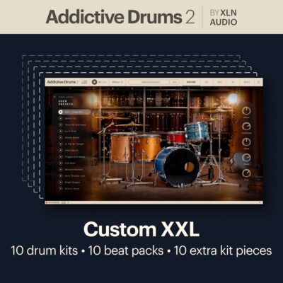 XLN Audio Addictive Drums 2: Custom XXL Collection