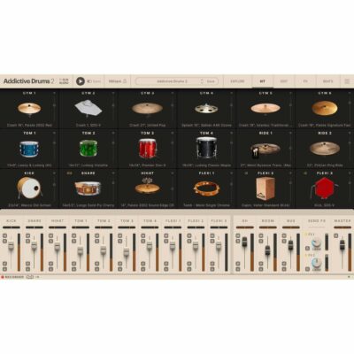 XLN Audio Addictive Drums 2: Custom XXL Collection