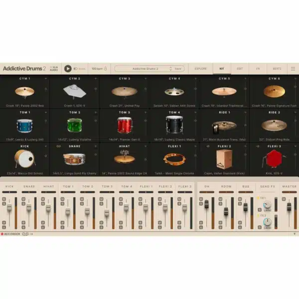 XLN Audio Addictive Drums 2: Custom XXL Collection
