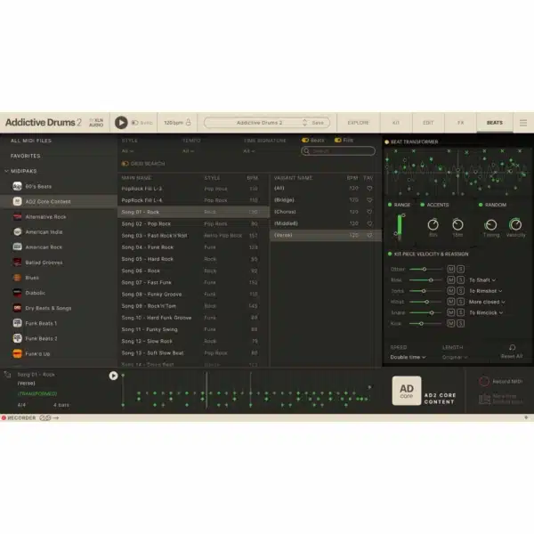 XLN Audio Addictive Drums 2: Custom XXL Collection
