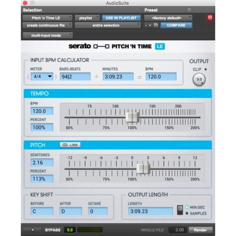 Serato Pitch 'n Time Pro
