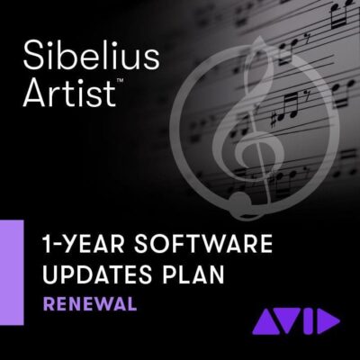 Sibelius Artist upgrade med 1-års update plan (reinstatement)