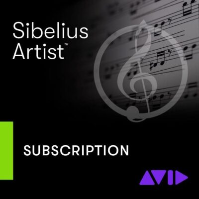 Sibelius Artist upgrade med 1-års update plan (reinstatement)