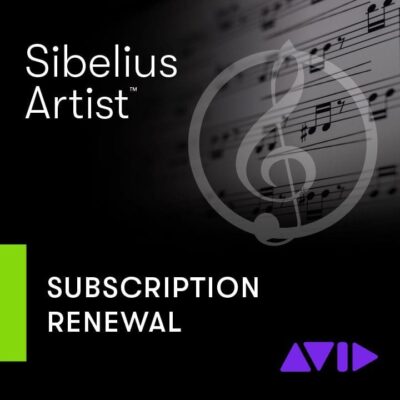 Sibelius Artist upgrade med 1-års update plan (reinstatement)