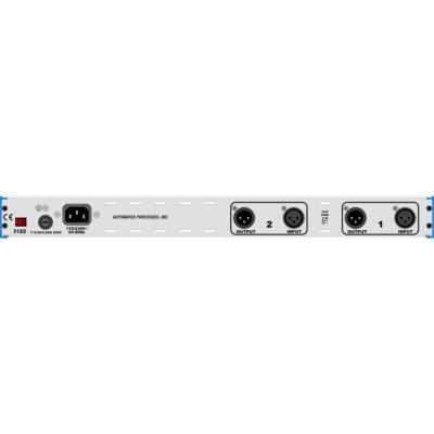 API 3122V 2-Channel Mic Preamp