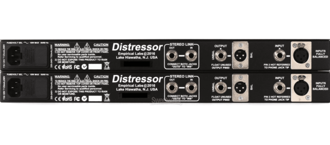 Empirical Labs Distressor EL8-S Stereo Pair