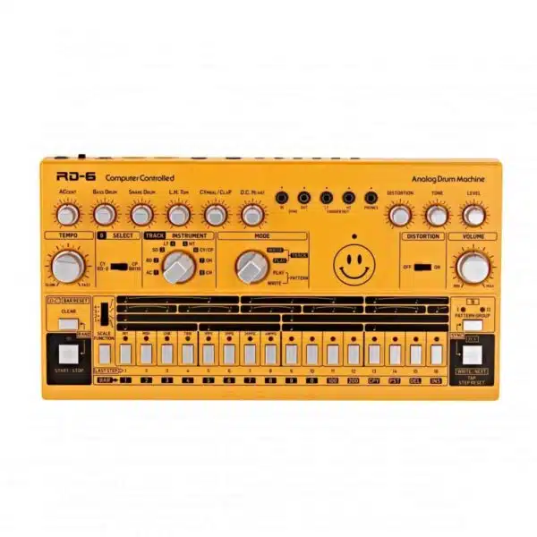Behringer RD-6 Drum Machine, Yellow