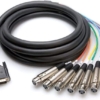 HOSA DTF-803 3.0m 25Pin/8XLR-F