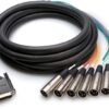 HOSA DTM-803 3.0m 25Pin/8XLR-M