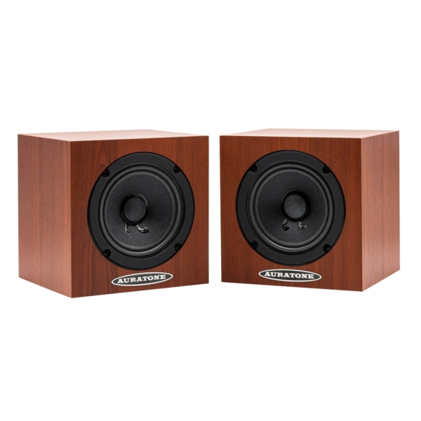 Auratone 5C Active Pair Wood Grain