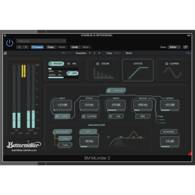 Bettermaker Mastering Limiter 2.0