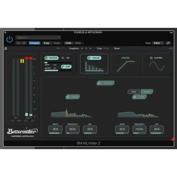 Bettermaker Mastering Limiter 2.0