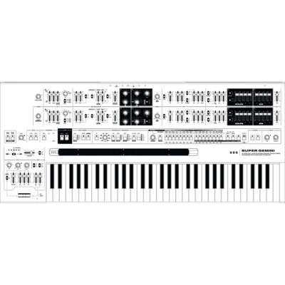 UDO Audio Super Gemini White