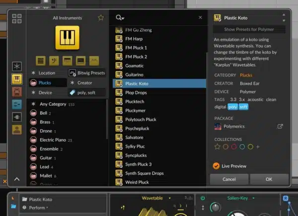 Bitwig Studio Producer