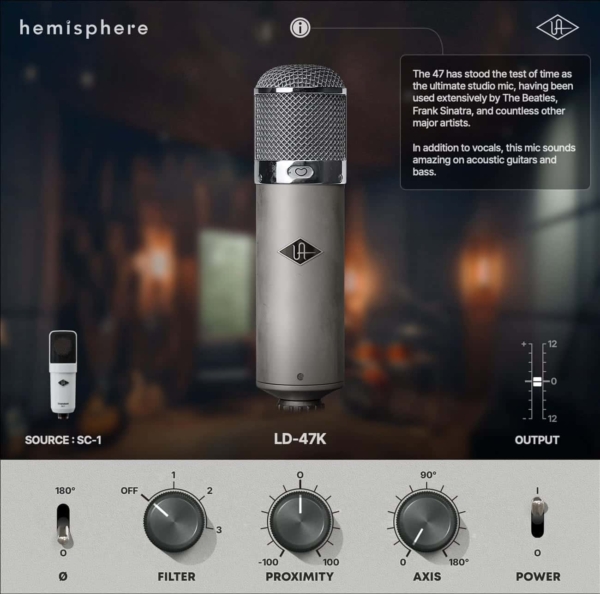 Universal Audio SC-1 Standard Condenser Microphone