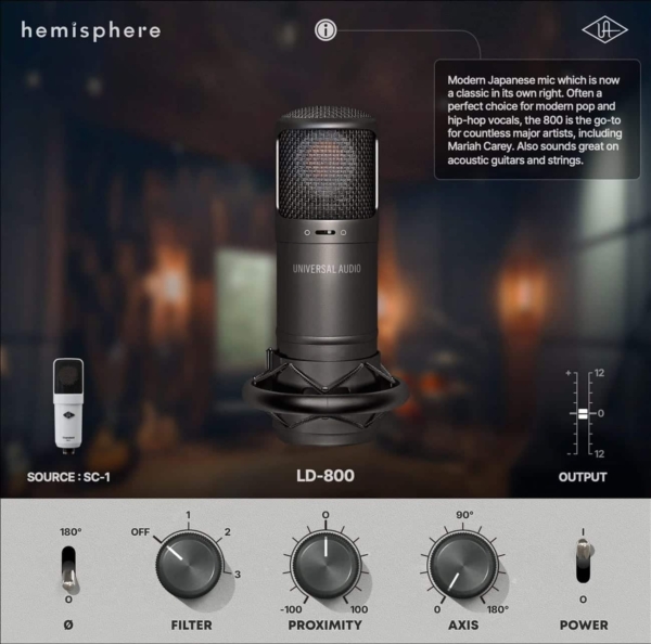 Universal Audio SC-1 Standard Condenser Microphone
