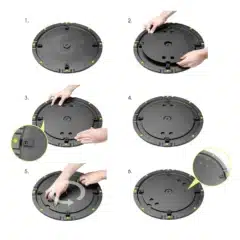 Adam Hall Gravity Loudspeaker Stand SSP WB SET 1 (per piece)