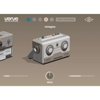 UAD Verve Analog Machines