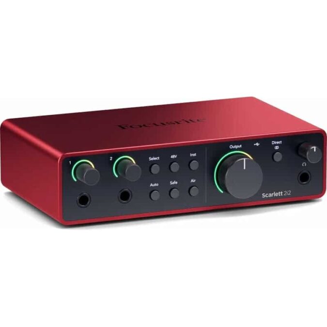 Focusrite Scarlett 2i2 Gen4