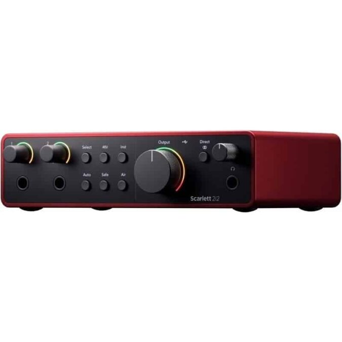 Focusrite Scarlett 2i2 Gen4