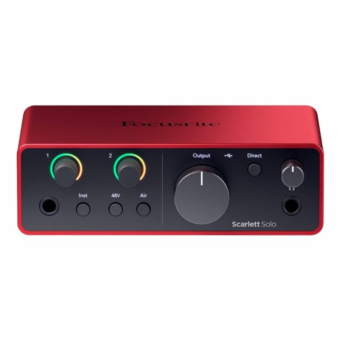 Focusrite Scarlett Solo Gen4