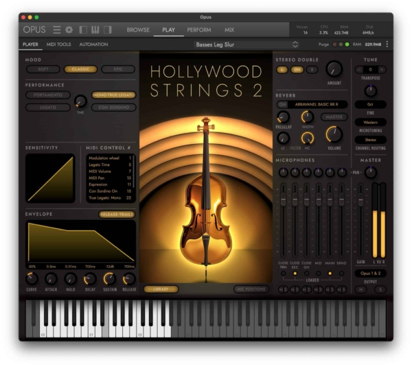 EastWest Hollywood Strings 2