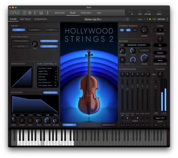 EastWest Hollywood Strings 2